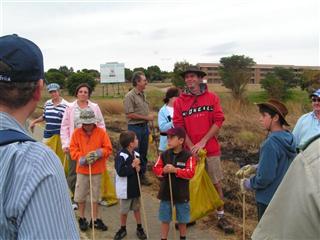 The Reeds Wetland CITO event