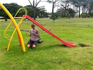 Park and slide