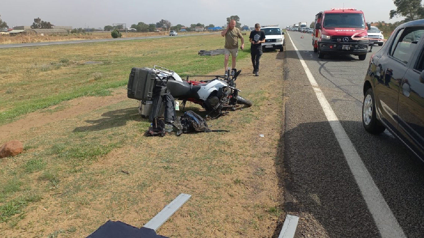 F800GS Crash